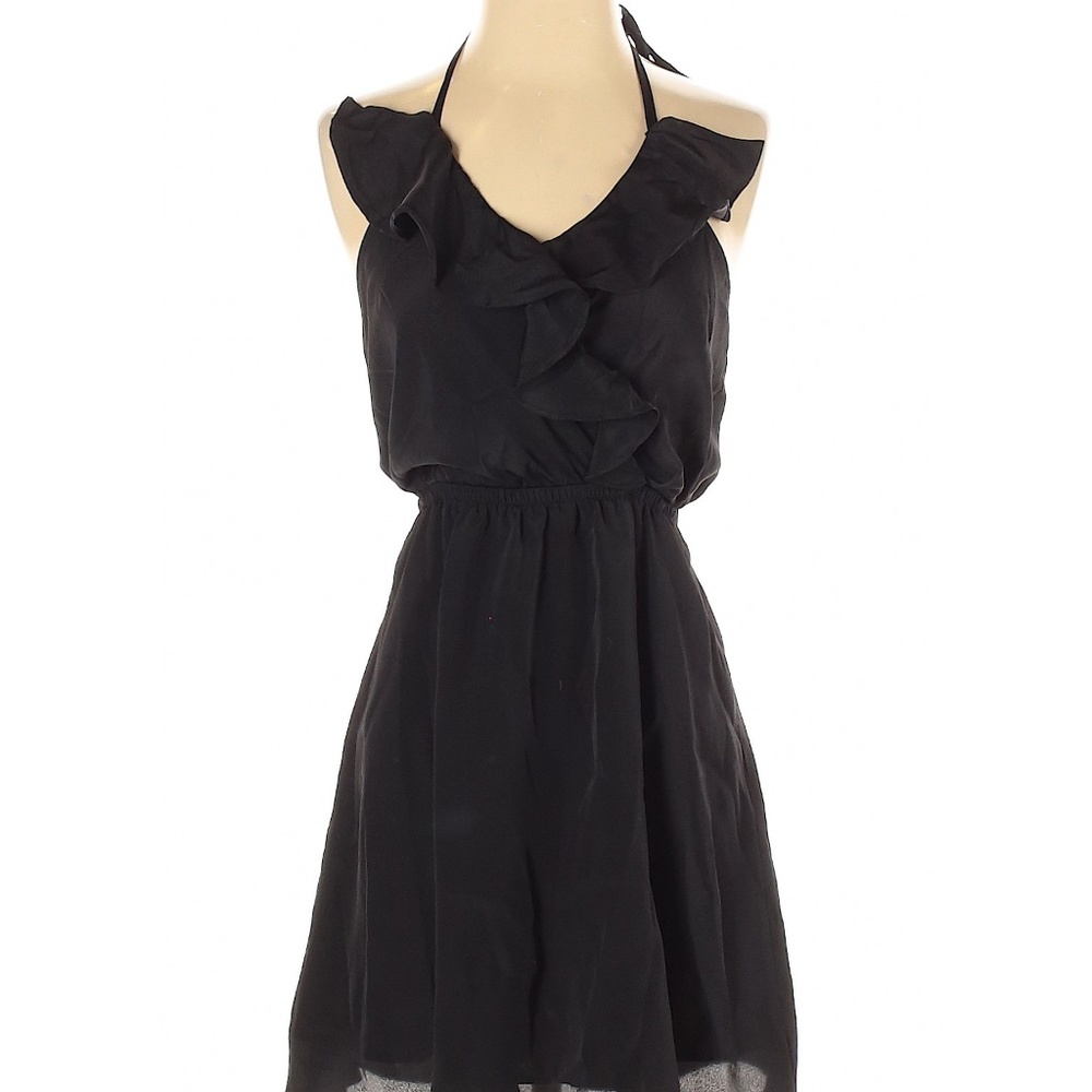 - BCBGeneration Black Chiffon Dress Size XS